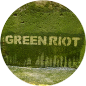 green riot logo
